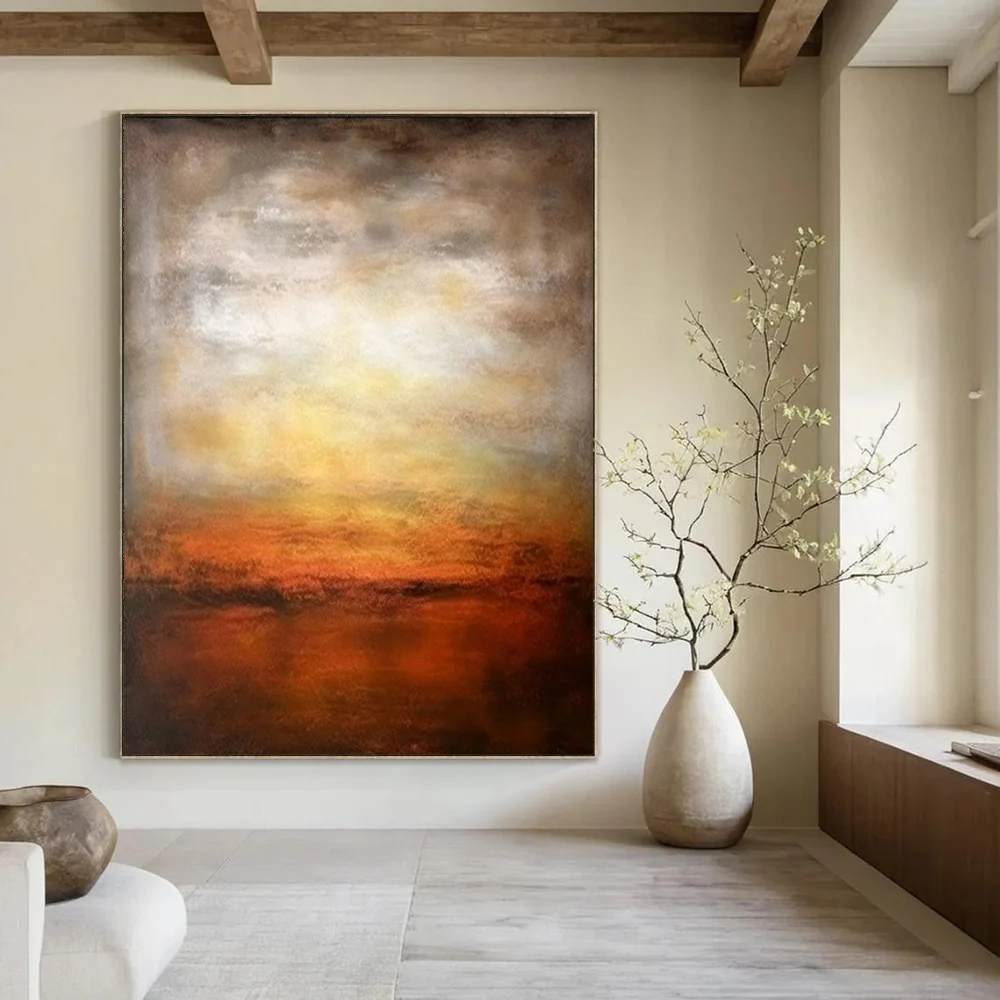 Hues Original Handmade Beachfront Romantic Bar Wall Art 5RQU9